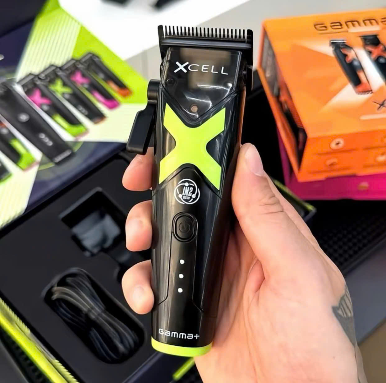 Tông Đơ Cắt Tóc GAMMA X-CELL Động Cơ IN2
