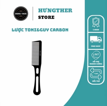 Lược TONY&GUY Carbon chuyên cắt tóc nam