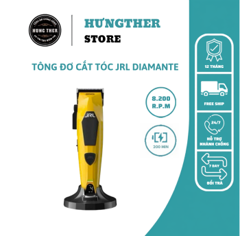 Tông Đơ Cắt Tóc JRL Diamante Màu Vàng